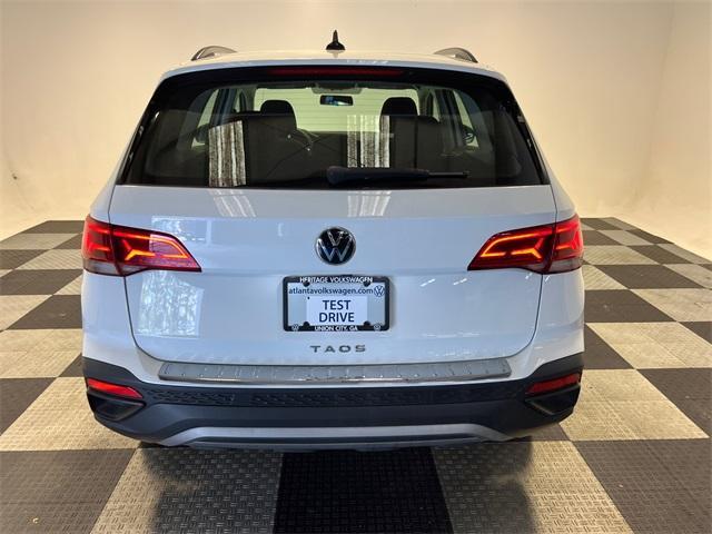 used 2022 Volkswagen Taos car, priced at $16,697