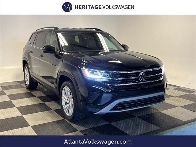 used 2021 Volkswagen Atlas car, priced at $22,997