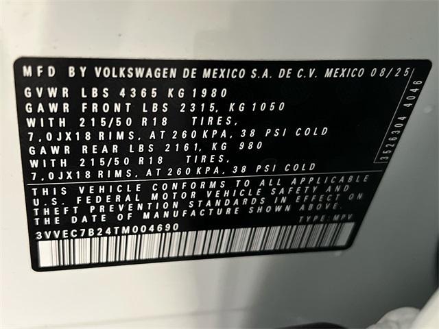 new 2026 Volkswagen Taos car