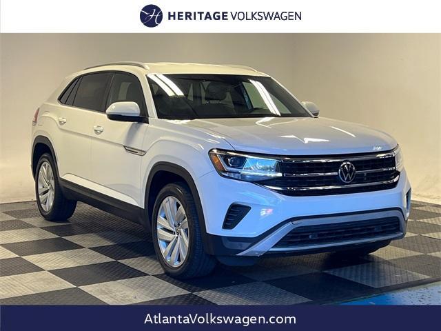 used 2022 Volkswagen Atlas Cross Sport car, priced at $23,797
