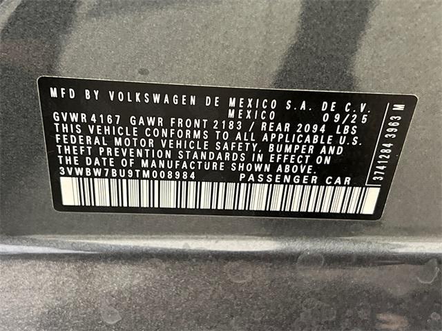 new 2026 Volkswagen Jetta car, priced at $26,097