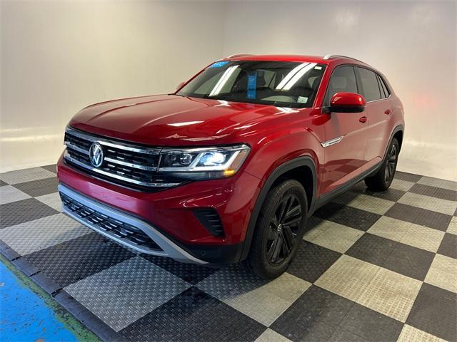 used 2022 Volkswagen Atlas Cross Sport car, priced at $27,997