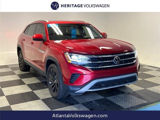 used 2022 Volkswagen Atlas Cross Sport car, priced at $27,997