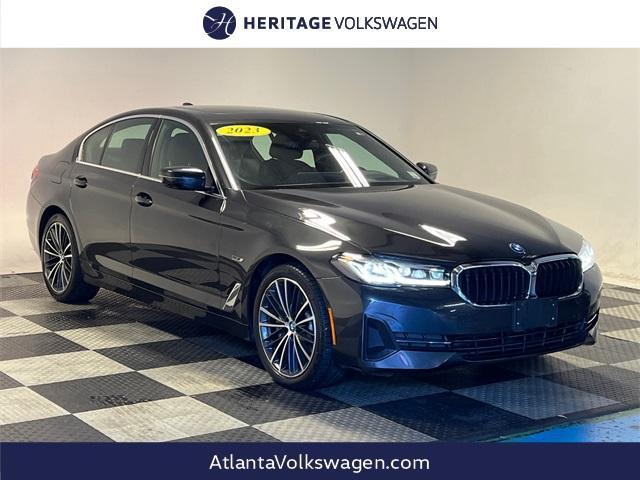 used 2023 BMW 530e car, priced at $27,897