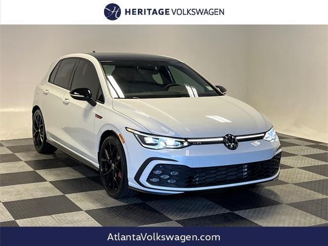 used 2024 Volkswagen Golf GTI car, priced at $34,897