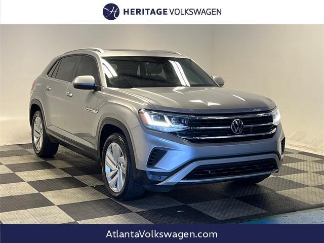 used 2022 Volkswagen Atlas Cross Sport car, priced at $25,497