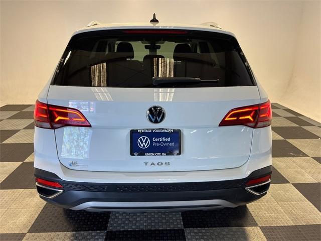 used 2023 Volkswagen Taos car, priced at $21,397