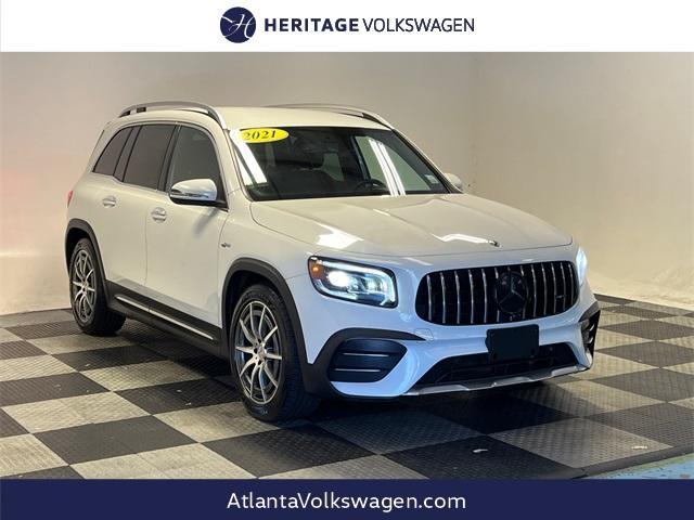 used 2021 Mercedes-Benz AMG GLB 35 car, priced at $28,497