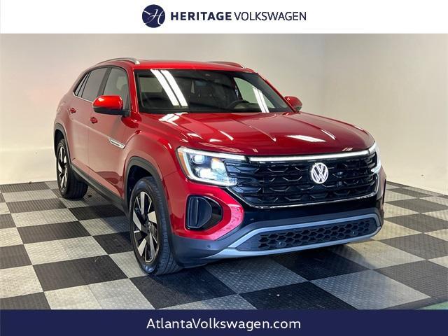 used 2024 Volkswagen Atlas Cross Sport car, priced at $35,997