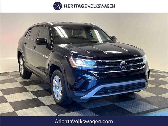 used 2021 Volkswagen Atlas Cross Sport car, priced at $19,997