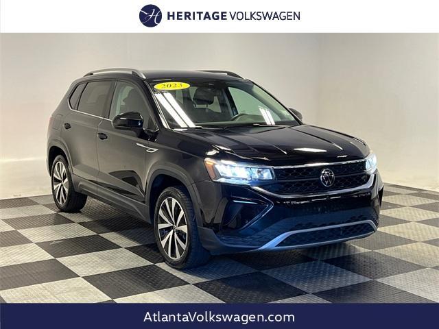 used 2023 Volkswagen Taos car, priced at $17,997