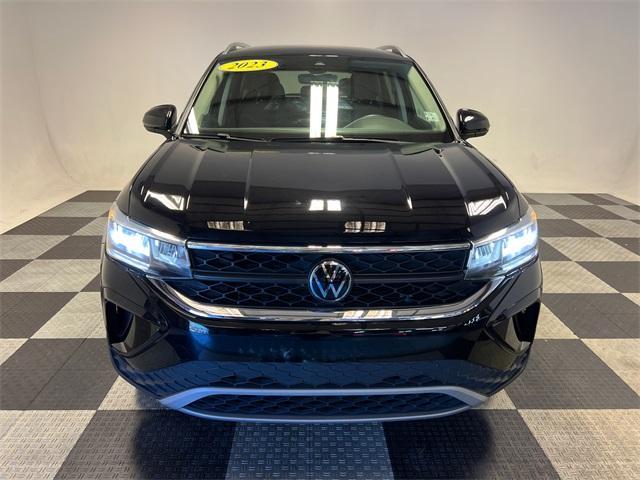 used 2023 Volkswagen Taos car, priced at $17,997