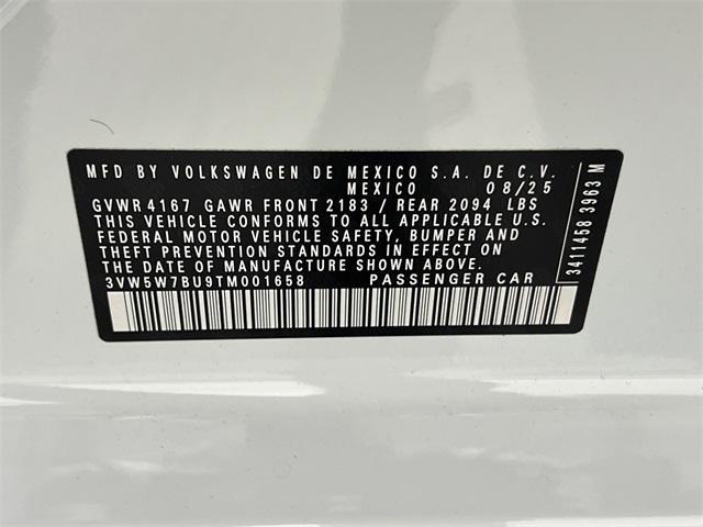 new 2026 Volkswagen Jetta car, priced at $24,971