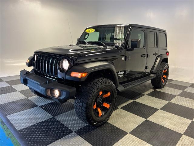 used 2020 Jeep Wrangler Unlimited car, priced at $20,497