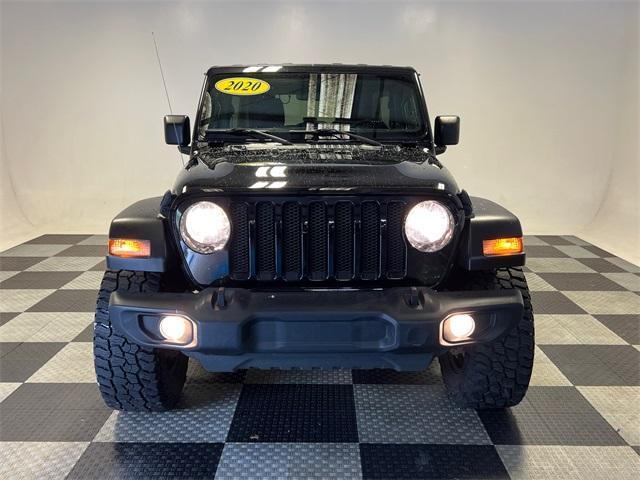 used 2020 Jeep Wrangler Unlimited car, priced at $20,497