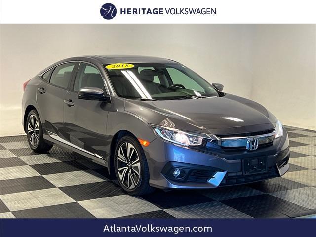 used 2018 Honda Civic car, priced at $19,897