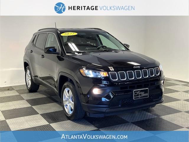 used 2022 Jeep Compass car, priced at $22,997