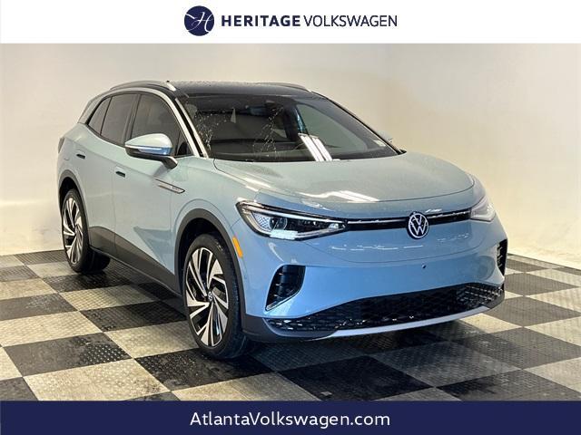 new 2025 Volkswagen ID.4 car, priced at $52,937