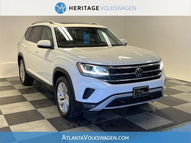 used 2021 Volkswagen Atlas car