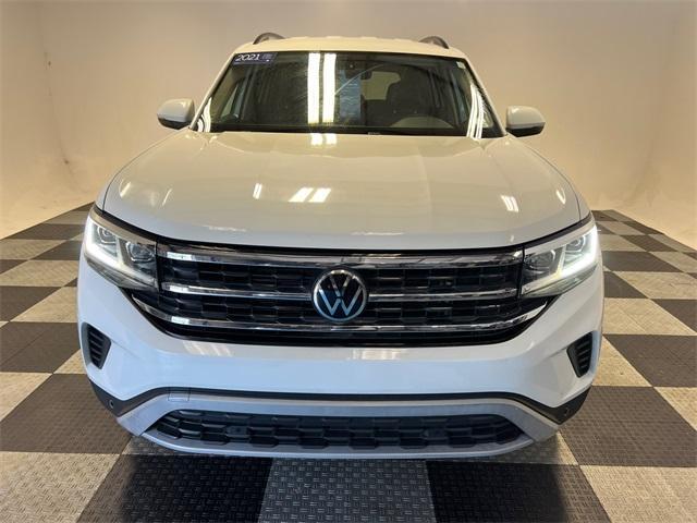 used 2021 Volkswagen Atlas car, priced at $25,797