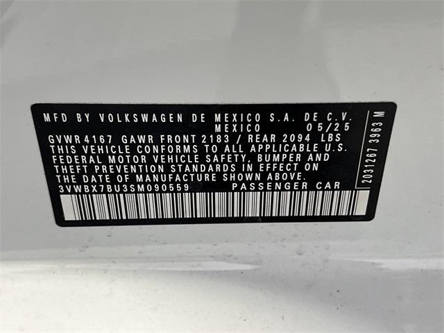 new 2025 Volkswagen Jetta car, priced at $24,699