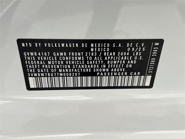 new 2026 Volkswagen Jetta car, priced at $26,239