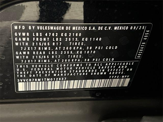 new 2026 Volkswagen Tiguan car, priced at $30,842