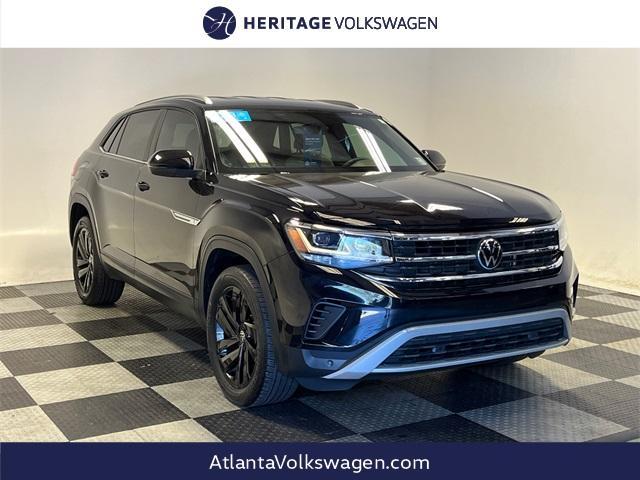 used 2023 Volkswagen Atlas Cross Sport car, priced at $29,897