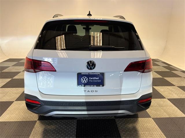 used 2024 Volkswagen Taos car, priced at $19,997
