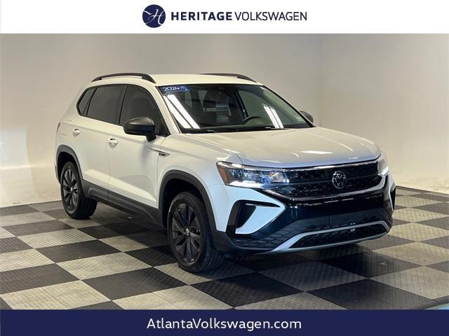 used 2024 Volkswagen Taos car, priced at $19,997