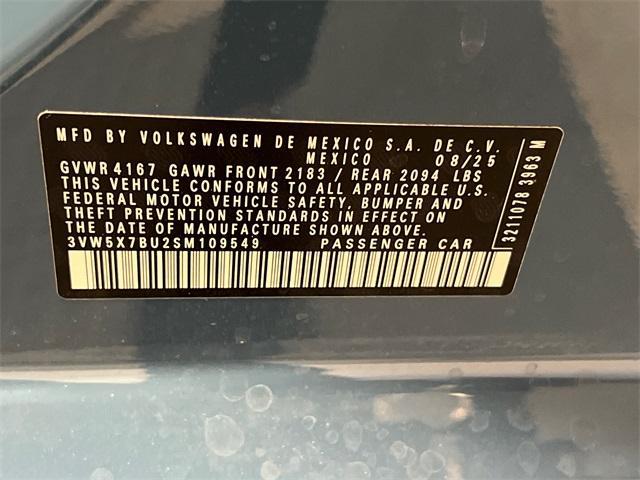 new 2025 Volkswagen Jetta car, priced at $23,453