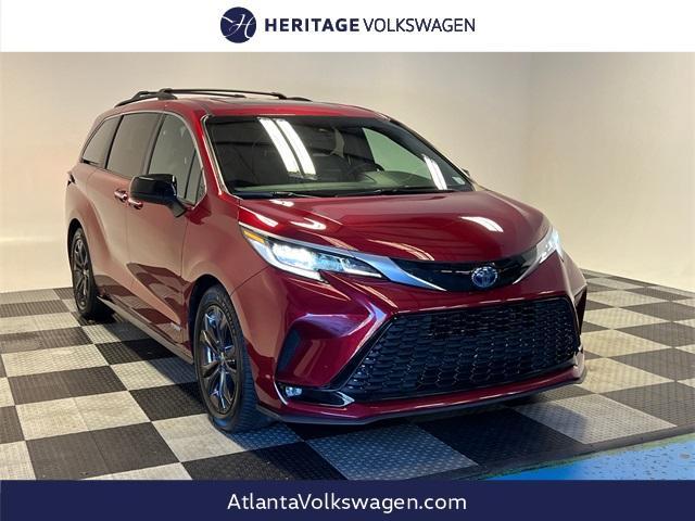 used 2021 Toyota Sienna car, priced at $35,497