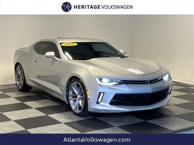 used 2018 Chevrolet Camaro car, priced at $17,197