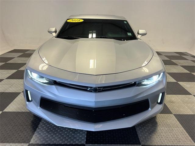 used 2018 Chevrolet Camaro car, priced at $17,197