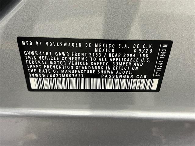 new 2026 Volkswagen Jetta car, priced at $26,097