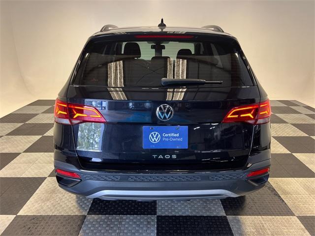 used 2022 Volkswagen Taos car, priced at $18,497