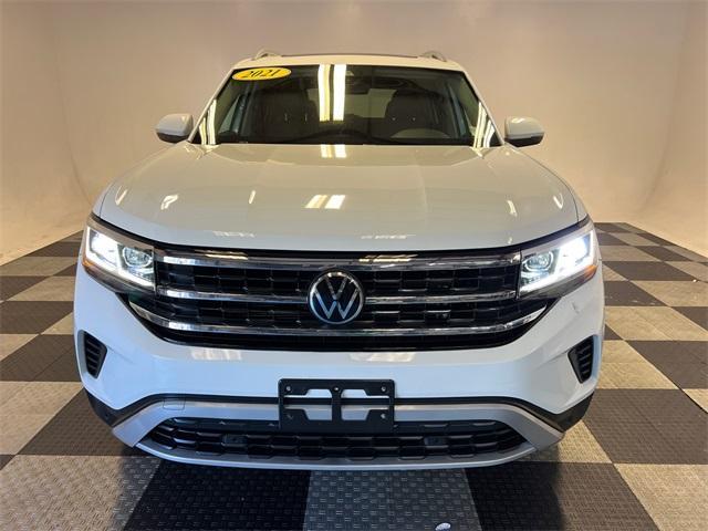 used 2021 Volkswagen Atlas car, priced at $24,697