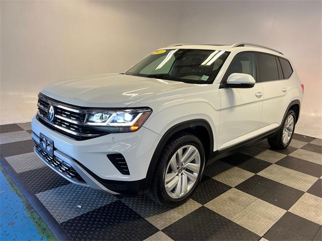 used 2021 Volkswagen Atlas car, priced at $24,697