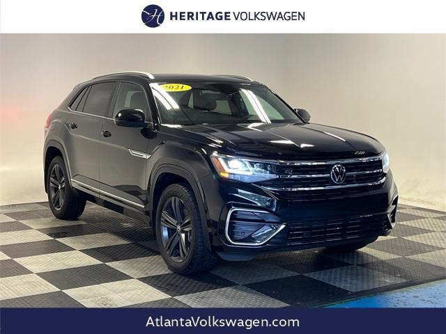 used 2021 Volkswagen Atlas Cross Sport car, priced at $23,997