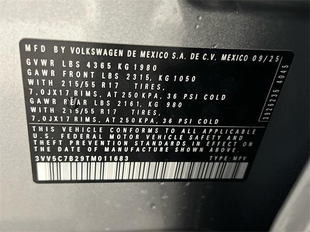 new 2026 Volkswagen Taos car