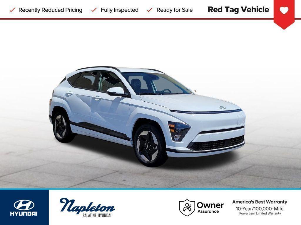 used 2024 Hyundai Kona EV car, priced at $25,362