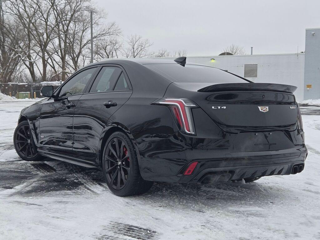 used 2022 Cadillac CT4-V car, priced at $56,700