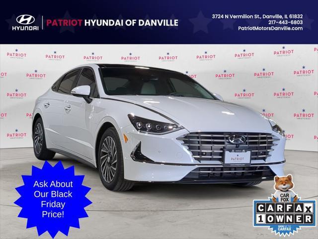 used 2023 Hyundai Sonata Hybrid car, priced at $33,500