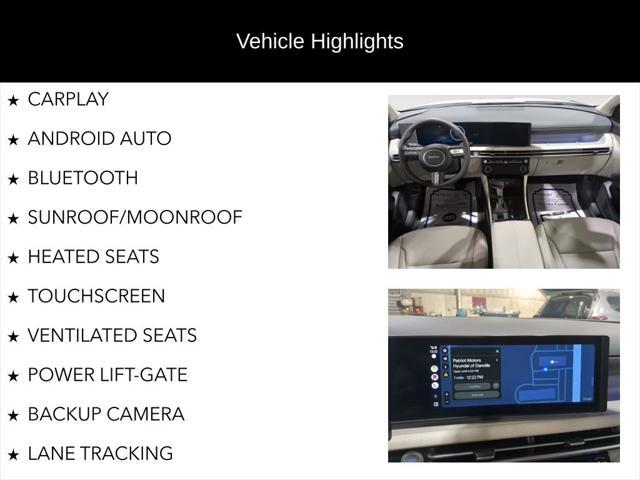 new 2025 Hyundai Tucson car, priced at $35,305