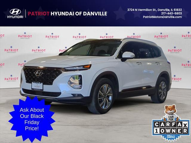 used 2020 Hyundai Santa Fe car, priced at $20,000