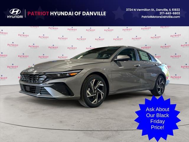 new 2024 Hyundai Elantra car, priced at $25,051