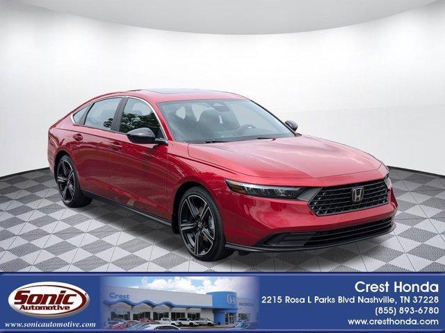 new 2025 Honda Accord Hybrid car, priced at $34,051