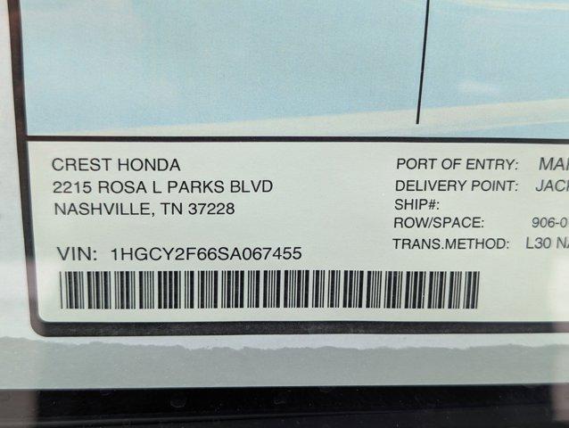 new 2025 Honda Accord Hybrid car, priced at $35,341