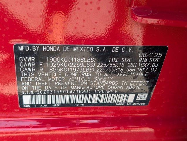 new 2026 Honda HR-V car, priced at $28,451