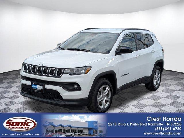 used 2023 Jeep Compass car, priced at $19,498